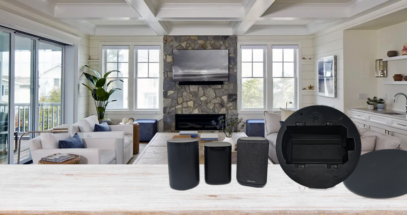New Sonos In-Ceiling Speaker Era100 One Enclosure