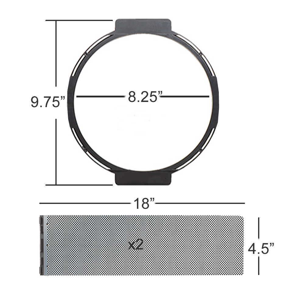 New Construction 8.25" Rough-In Speaker/Enclosure Bracket