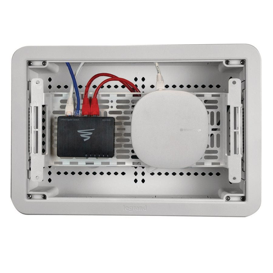 ENP9 Indoor 9" Media Device 'Behind-TV' In-Wall Enclosure