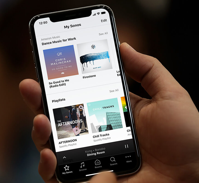 CC1-P Active Pendant Speaker | Sonos Built-in