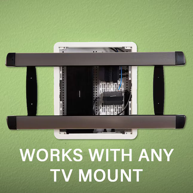 ENP17 Indoor 17" Media Device 'Behind-TV' In-Wall Enclosure