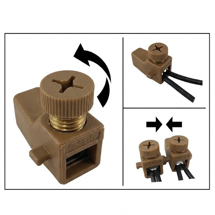Direct-Burial Quick-Lock Wire Connector