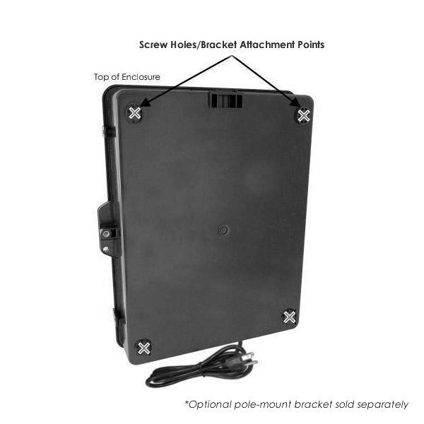 AmpShell Outdoor Universal Equipment Enclosure for Sonos AMP & More