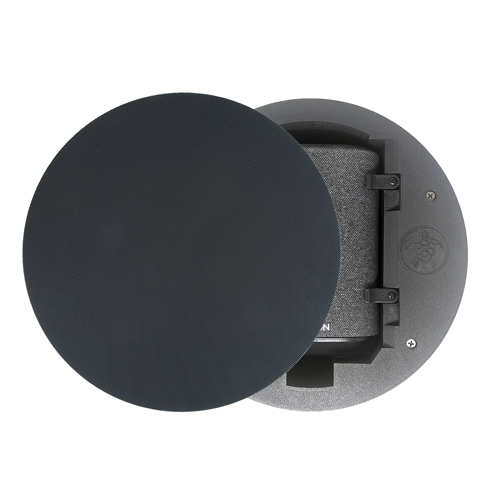 SpkrShell Architectural CW1-DSB In-Ceiling Smart-Speaker Enclosure for Sonos & more