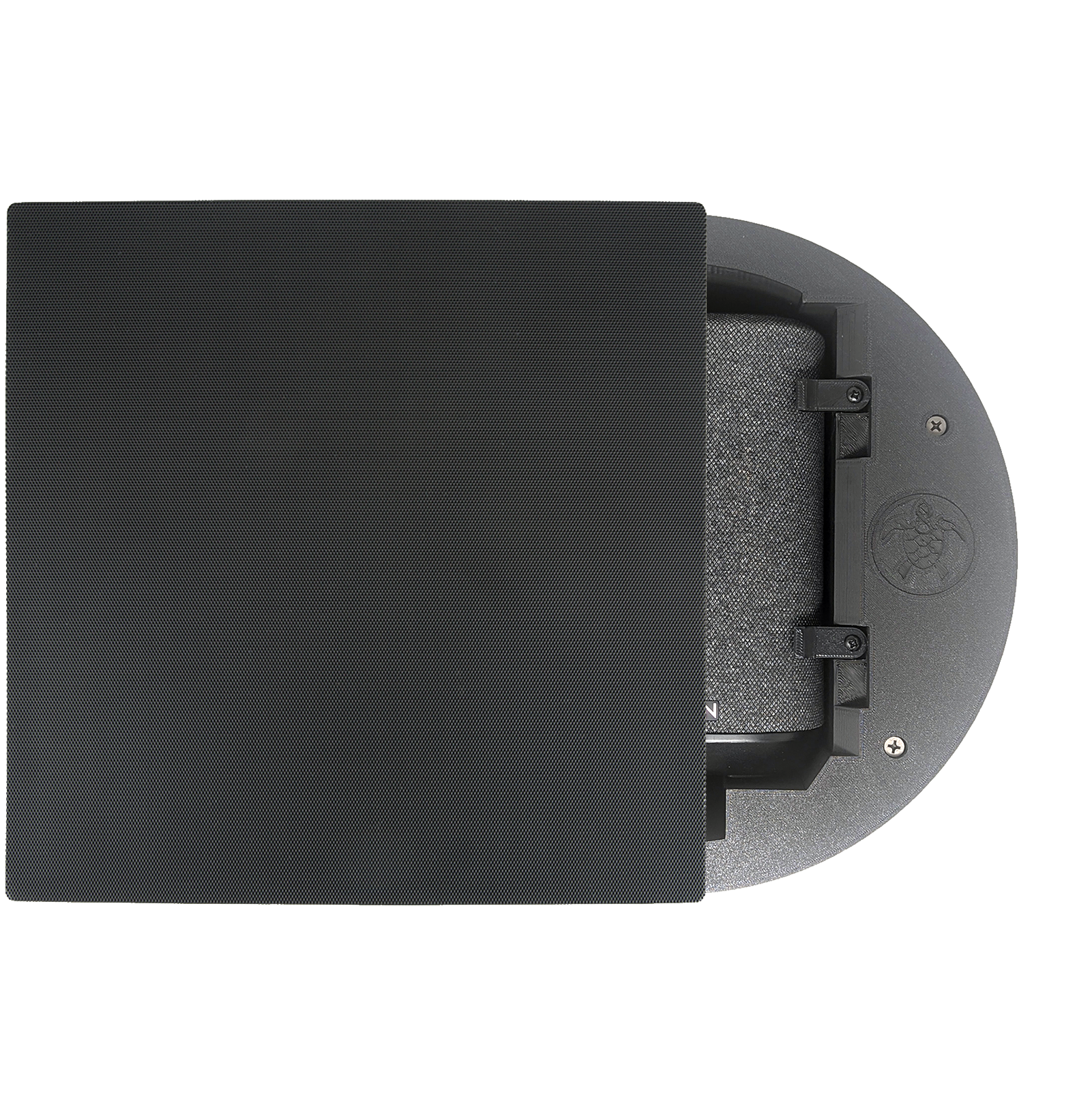 SpkrShell Architectural CW1-DSB In-Ceiling Smart-Speaker Enclosure for Sonos & more