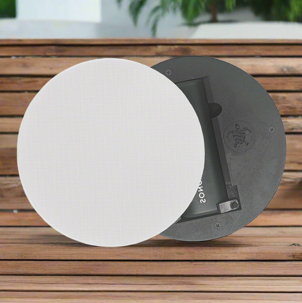 SpkrShell Architectural CW1-R In-Ceiling/Wall Enclosure for Sonos Roam