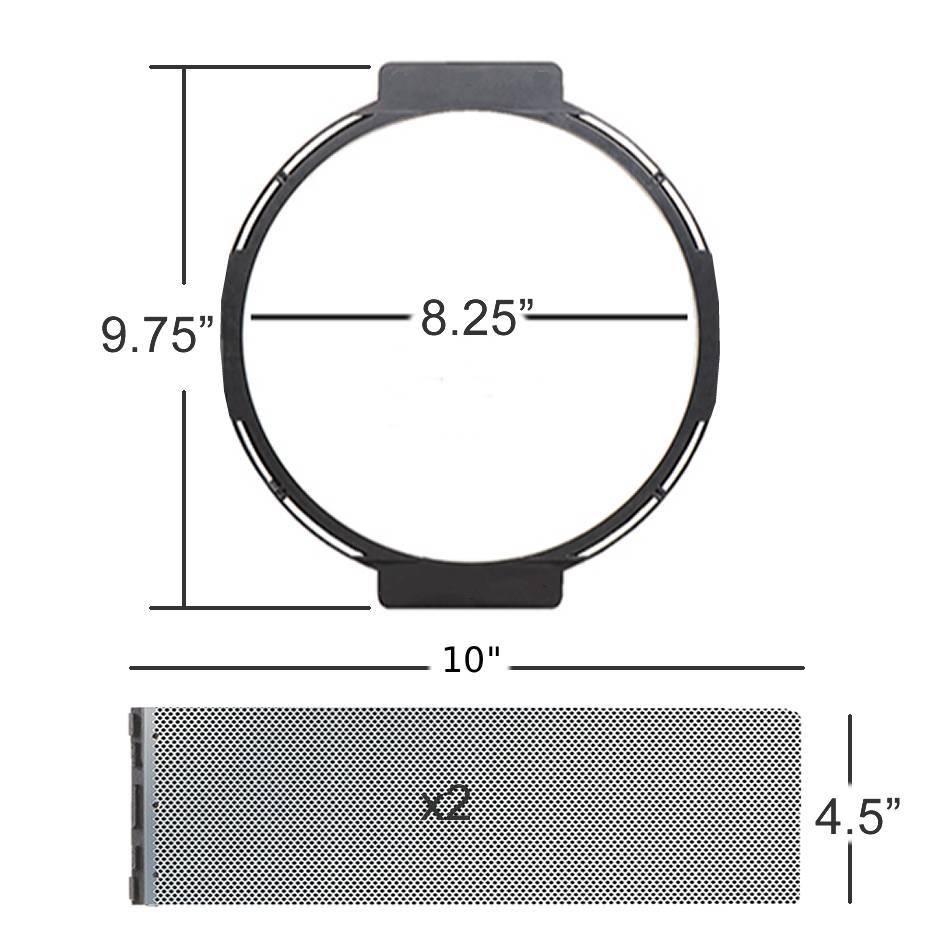 New Construction 8.25" Rough-In Speaker/Enclosure Bracket