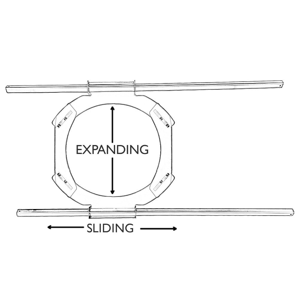 Universal Drop-Ceiling Device Support Bracket