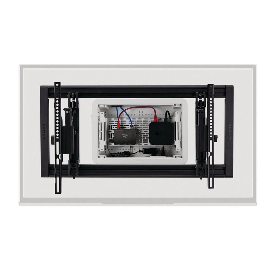 ENP9 Indoor 9" Media Device 'Behind-TV' In-Wall Enclosure