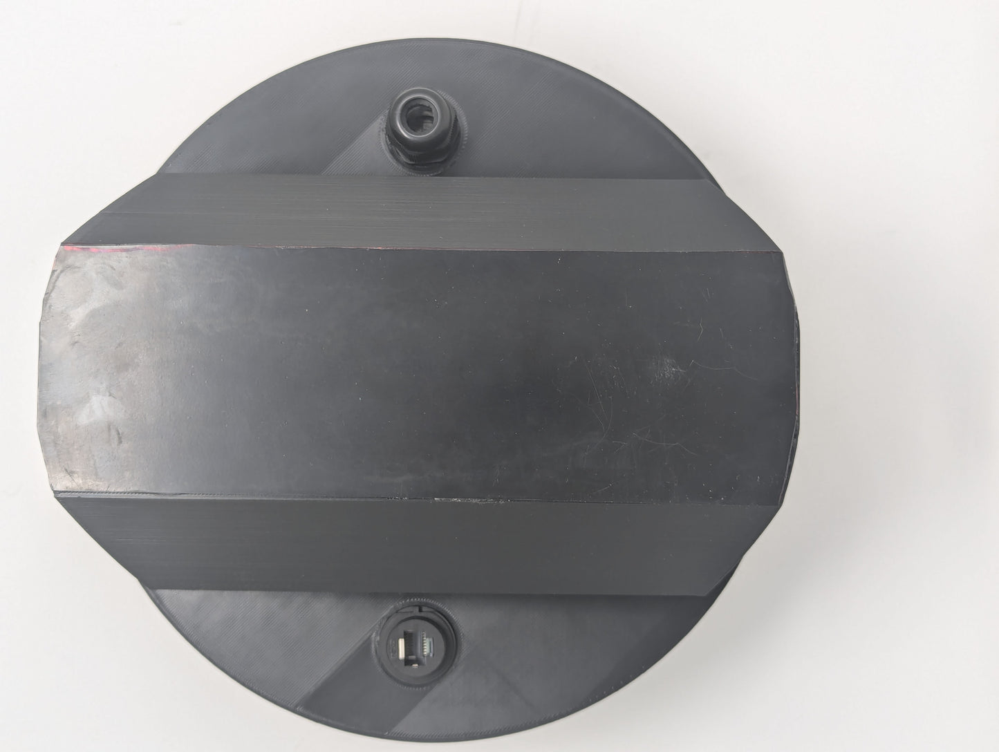 Caja de techo arquitectónica SpkrShell CW1-PRO con Ethernet para Sonos y Bluesound Pro