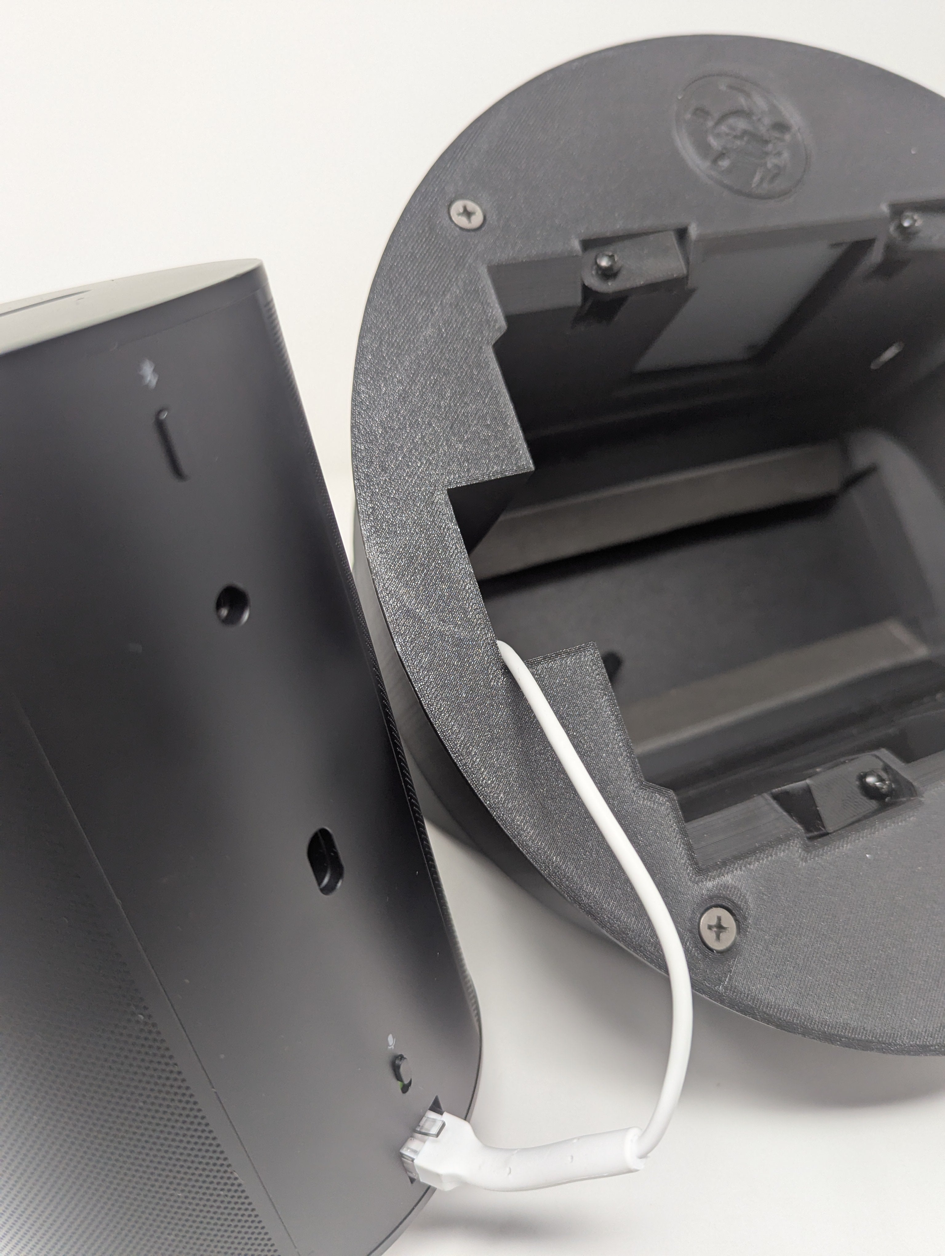 SpkrShell Architectural CW1-PRO In-Ceiling Smart-Speaker Enclosure for Sonos Pro & More