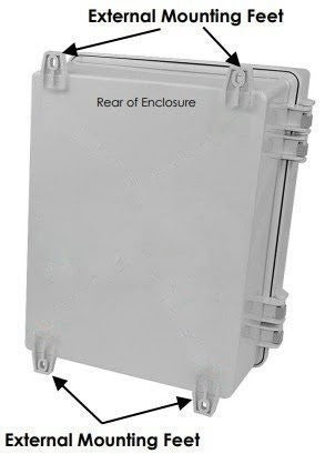 AmpShell XL Outdoor Universal Equipment Enclosure for Multiple Sonos Amps & More