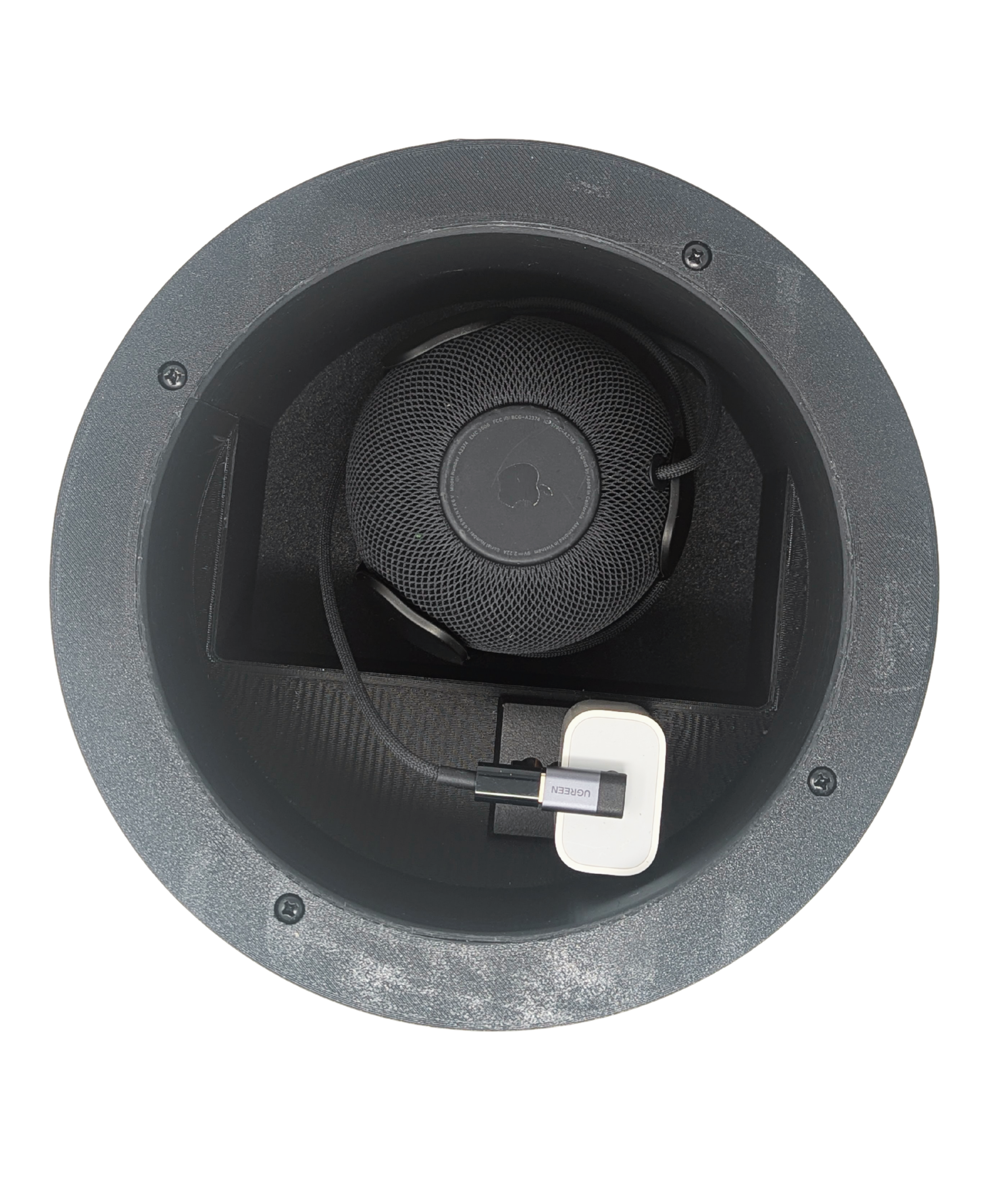 SpkrShell Architectural CW1-AMA In-Ceiling/Wall Enclosure for Apple & More