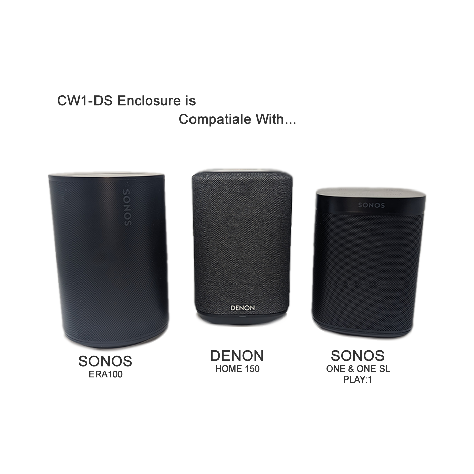 SpkrShell Architectural CW1-DS In-Ceiling Enclosure for Sonos & Denon (Discontinued)