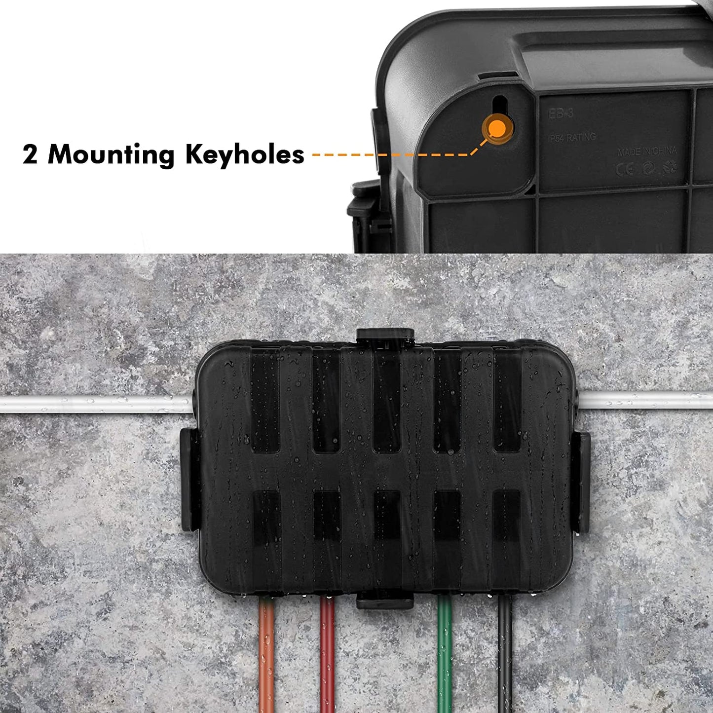 CordShell G6 Outdoor Extension Cord Plug Box