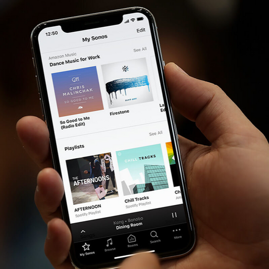 CC1-T Active Drop-Tile Speakers | Pair | Sonos Built-in